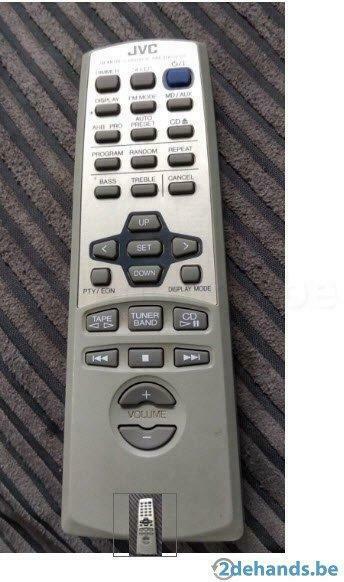 Afstandsbediening Jvc rm-rxuv5r, Audio, Tv en Foto, Afstandsbedieningen, Ophalen of Verzenden, Gebruikt