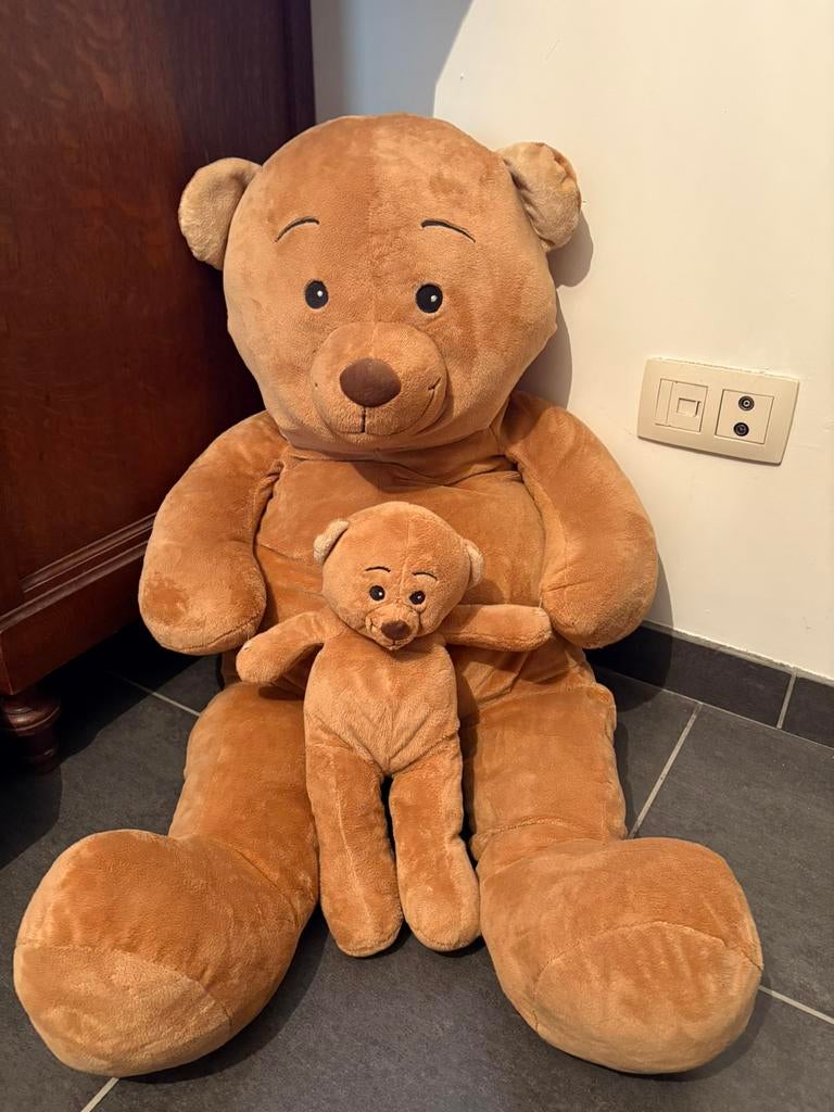 Knuffelbeer max en sax, Kinderen en Baby's, Ophalen, Zo goed als nieuw
