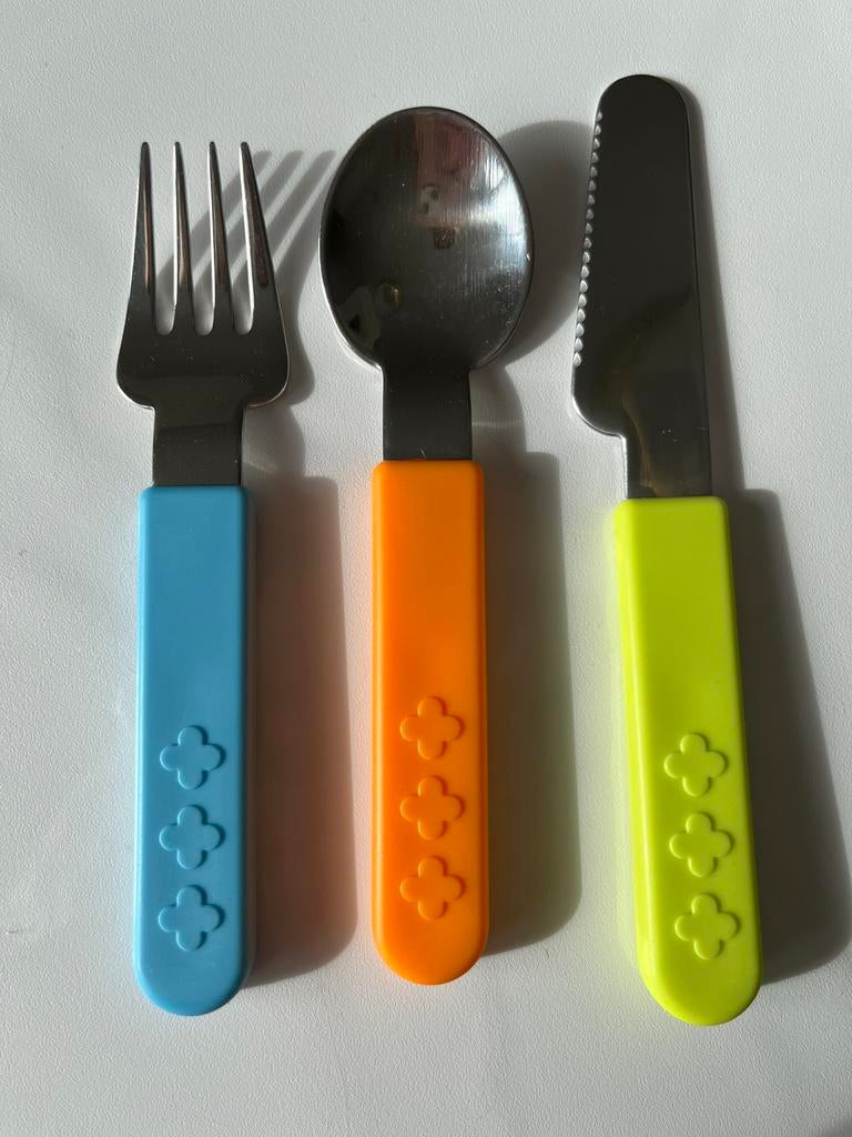 Bestek voor kinderen van Ikea, Ophalen of Verzenden, Zo goed als nieuw, Bestekset, Inox of Chroom