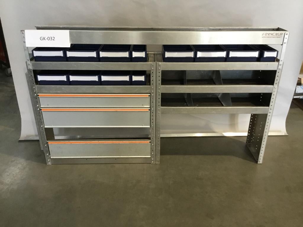 Aluminium bedrijfswagen inrichting GK-032, Ophalen of Verzenden