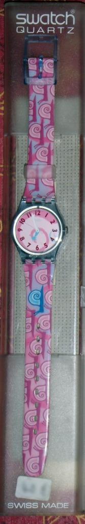 Montre SWATCH Lady LN124 Lumaca (escargot) neuve 1998, boite, Collections, Collections Autre, Neuf, Enlèvement ou Envoi