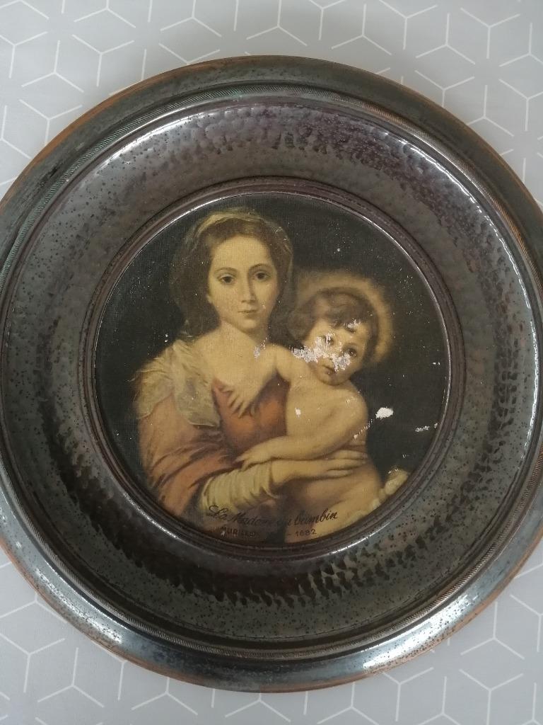 Murillo Madonna en kind, Antiquités & Art, Enlèvement ou Envoi