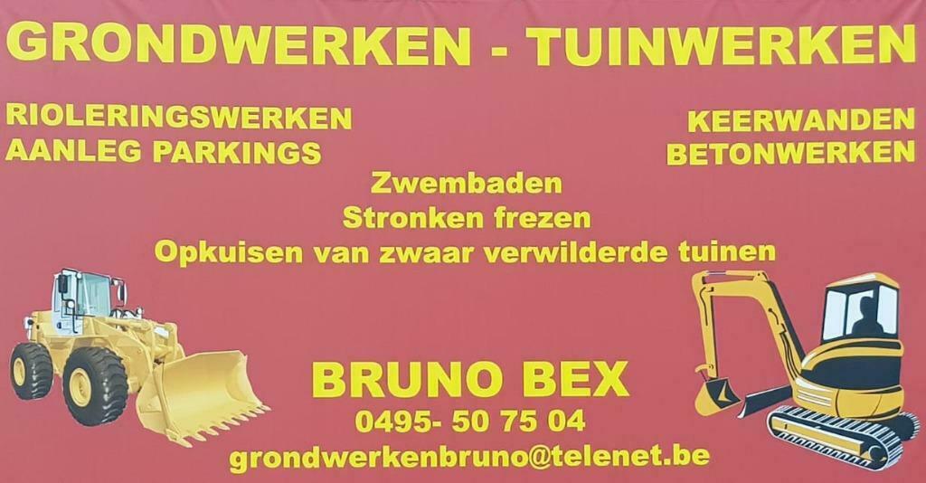 grondwerken - tuinwerken, zwembaden, keerwanden, parkings, Garantie, Verbouw of Aanbouw