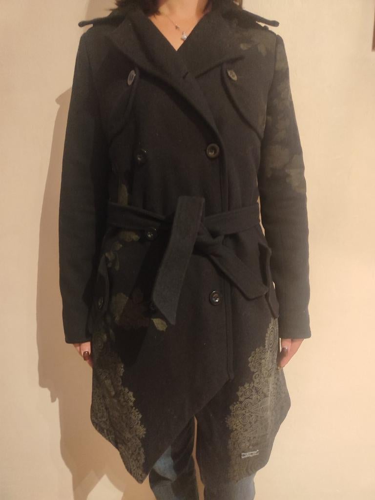 manteau Desigual, Taille 36 (S), Enlèvement, Noir, Desigual