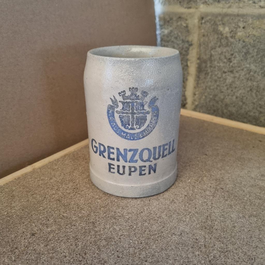 Chope Grenzquell Eupen, Collections, Marques de bière, Enlèvement ou Envoi, Utilisé, Chope(s), Autres marques