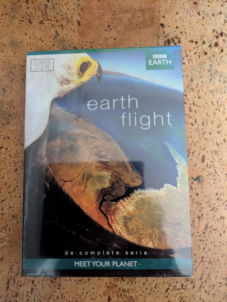 NIEUW dvd box Earth Flight, Ophalen of Verzenden, Nieuw in verpakking, Natuur, Boxset