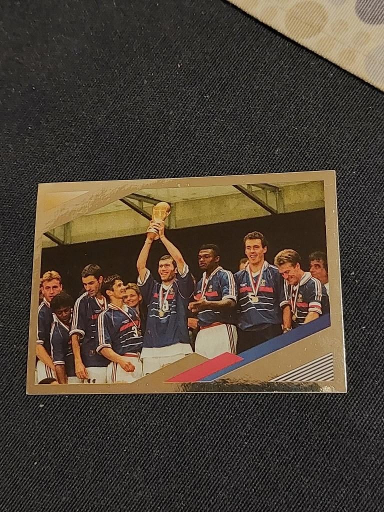 Panini / Sticker / Frankrijk / WK 1998, Verzamelen, Sportartikelen en Voetbal, Nieuw, Poster, Plaatje of Sticker, Verzenden