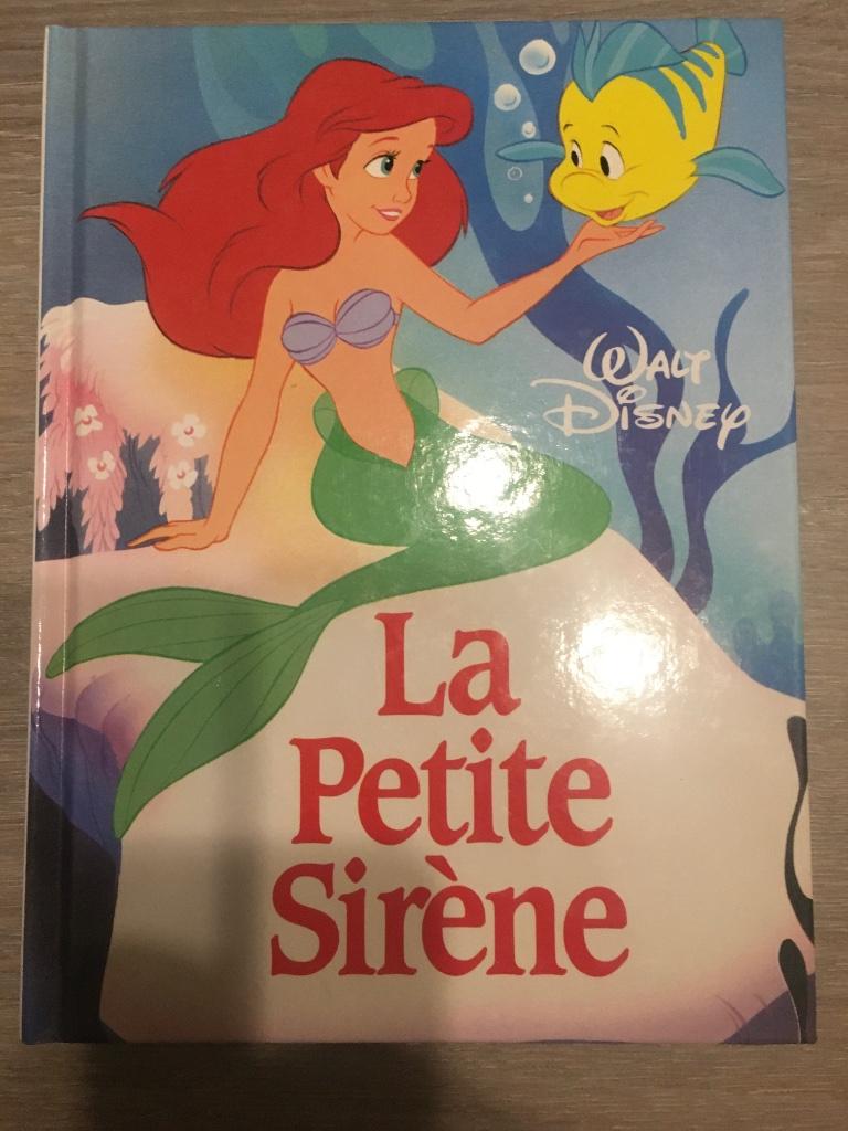 Livre Walt disney La Petite Sirene, Enlèvement, Autres personnages, Neuf, Autres types
