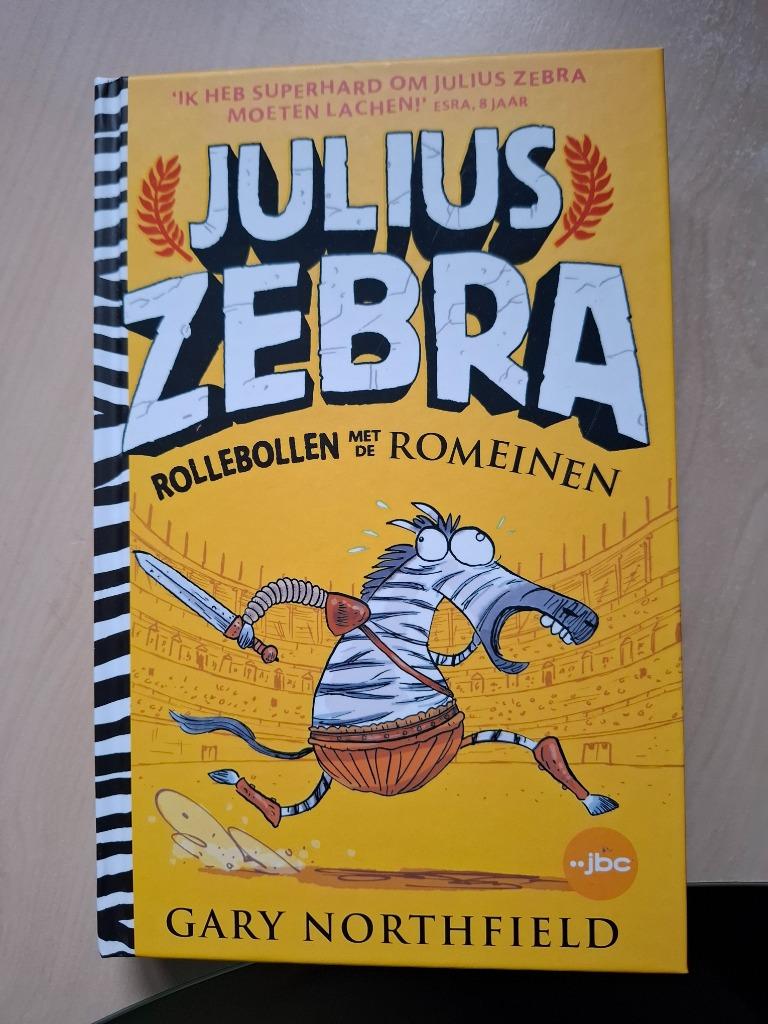 Julius zebra rollebollen met de Romeinen, Fictie algemeen, Ophalen of Verzenden, Zo goed als nieuw, Gary Northfield