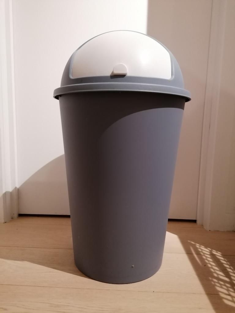 Poubelle ronde, Comme neuf, Enlèvement, 50 à 75 cm, 40 litres ou plus