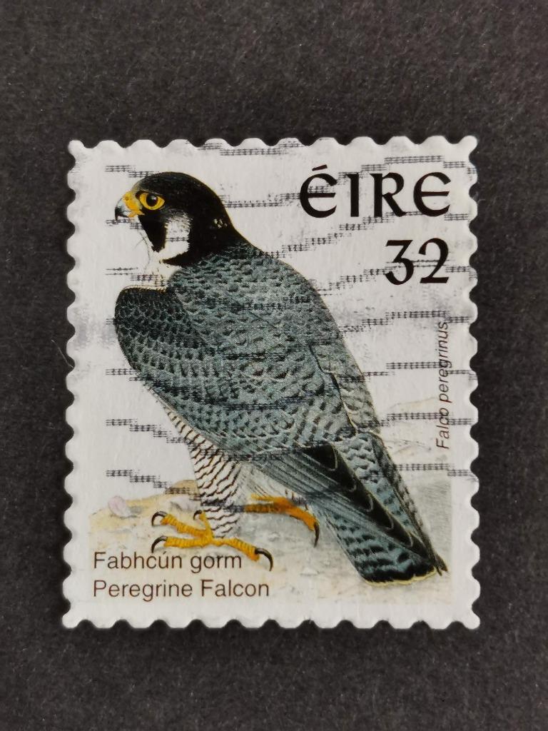 Ierland 1997 - vogels - valk, Ophalen of Verzenden, Ierland, Gestempeld
