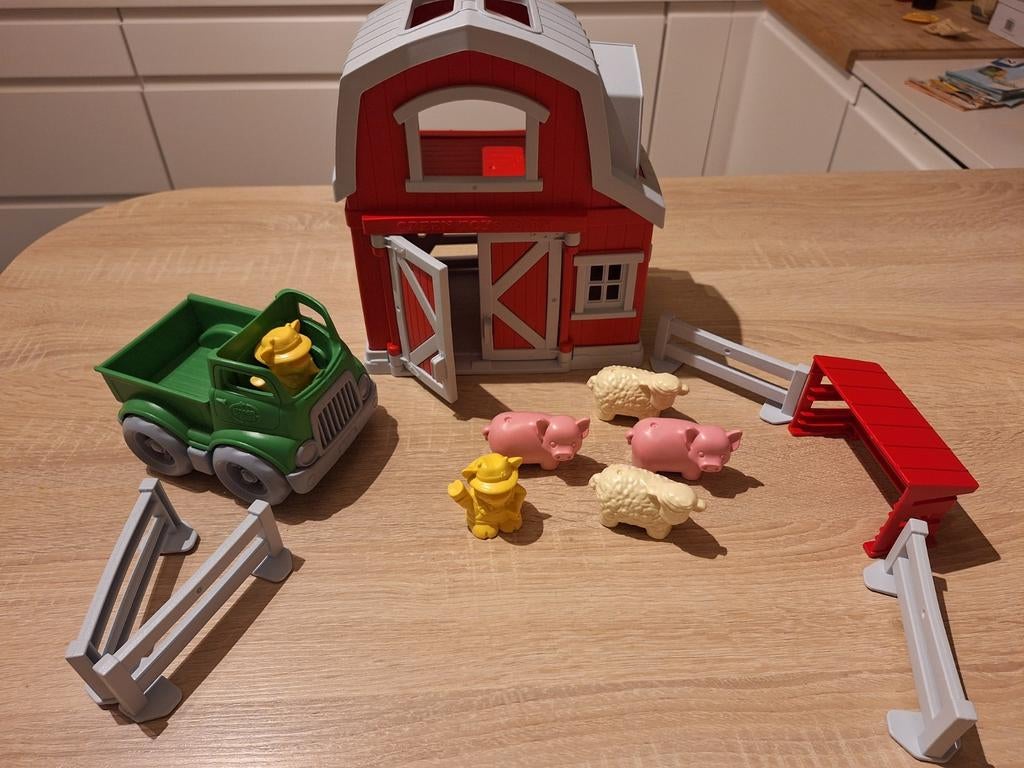 Ferme et animaux Green Toys - Jouet pour enfant, Enlèvement