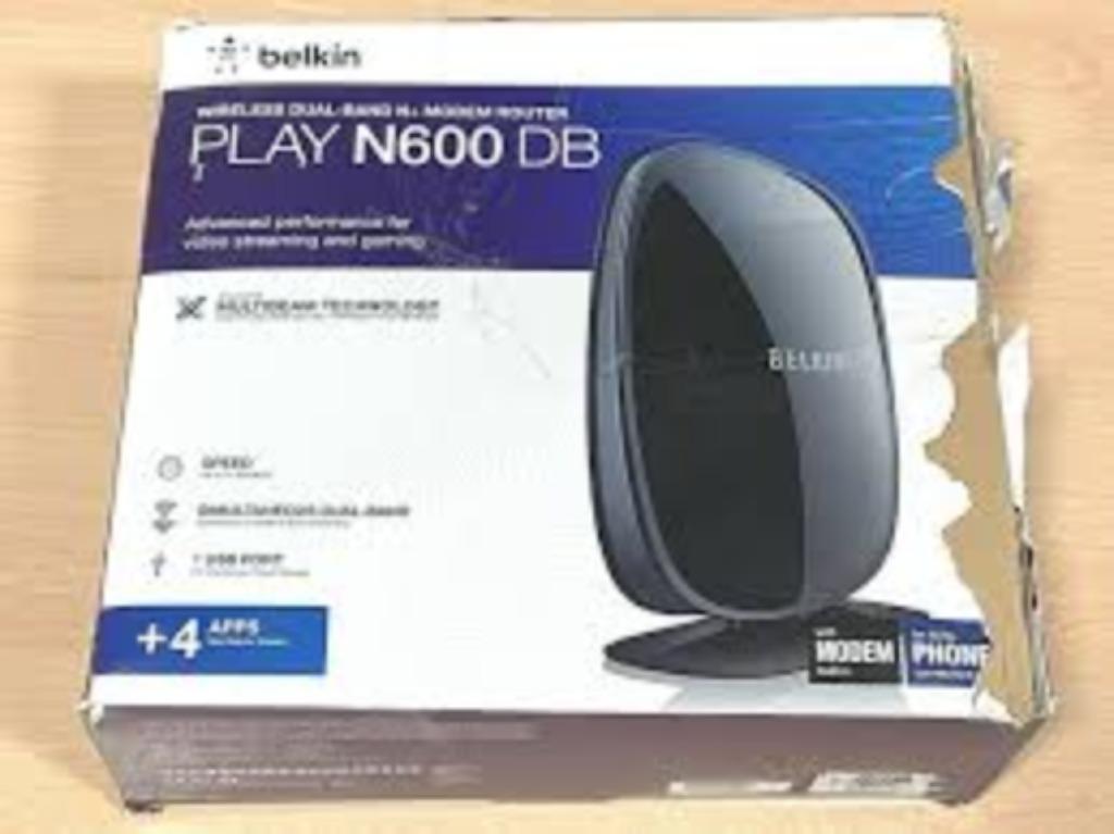 Routeur sans fil bi-bande N+ Play N600 Db - BELKIN, Enlèvement ou Envoi, Routeur