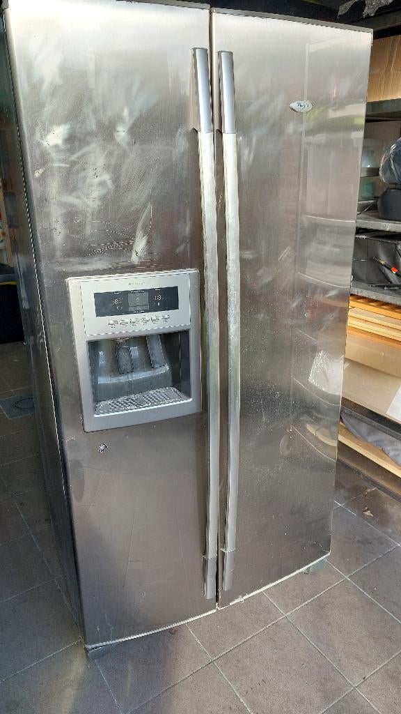 Amerikaanse koelkast, 160 cm ou plus, Enlèvement, Utilisé, 100 à 150 litres