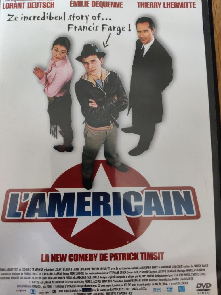 L'Americain (2004) (Thierry Lhermitte) DVD, Ophalen of Verzenden, Zo goed als nieuw