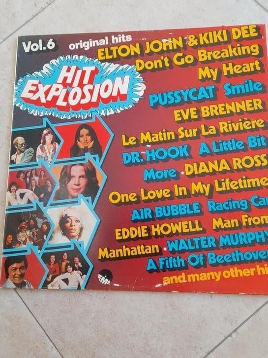 Hit Explosion vinyl lp, Cd's en Dvd's, Ophalen of Verzenden, Zo goed als nieuw