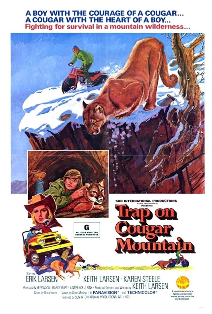 16mm speelfilm  --  Trap on Cougar Montain (1972), Enlèvement ou Envoi, Film 16 mm