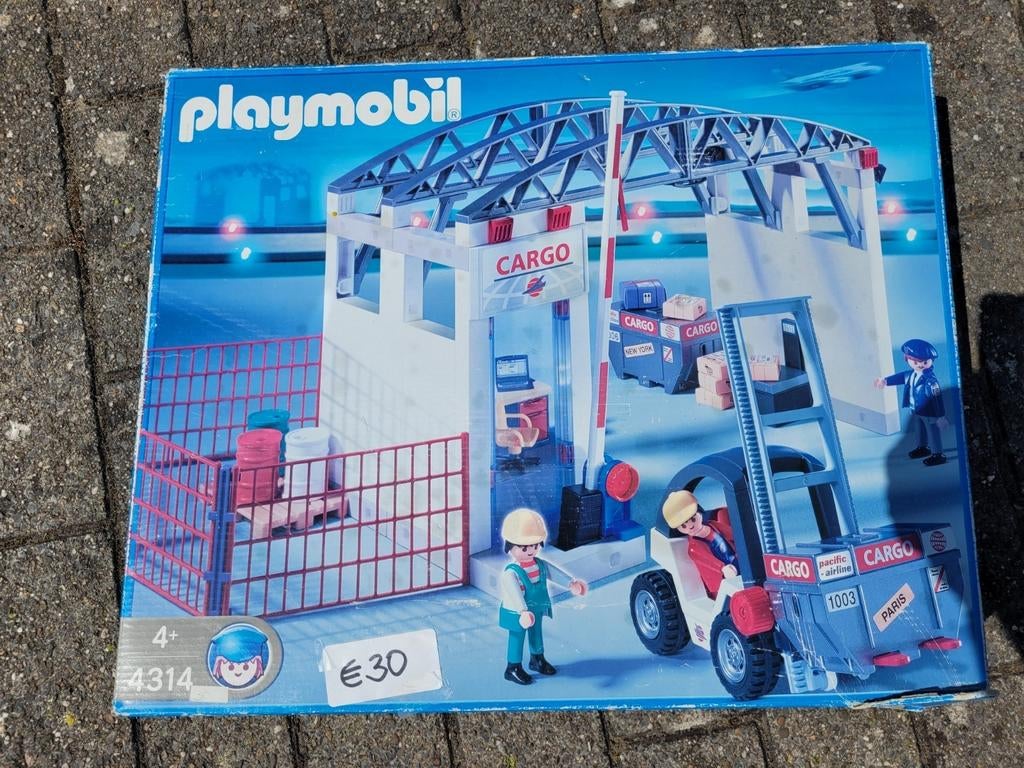 Playmobil cargo. luchthaven 4314, Enfants & Bébés, Jouets | Playmobil, Enlèvement ou Envoi, Comme neuf, Ensemble complet