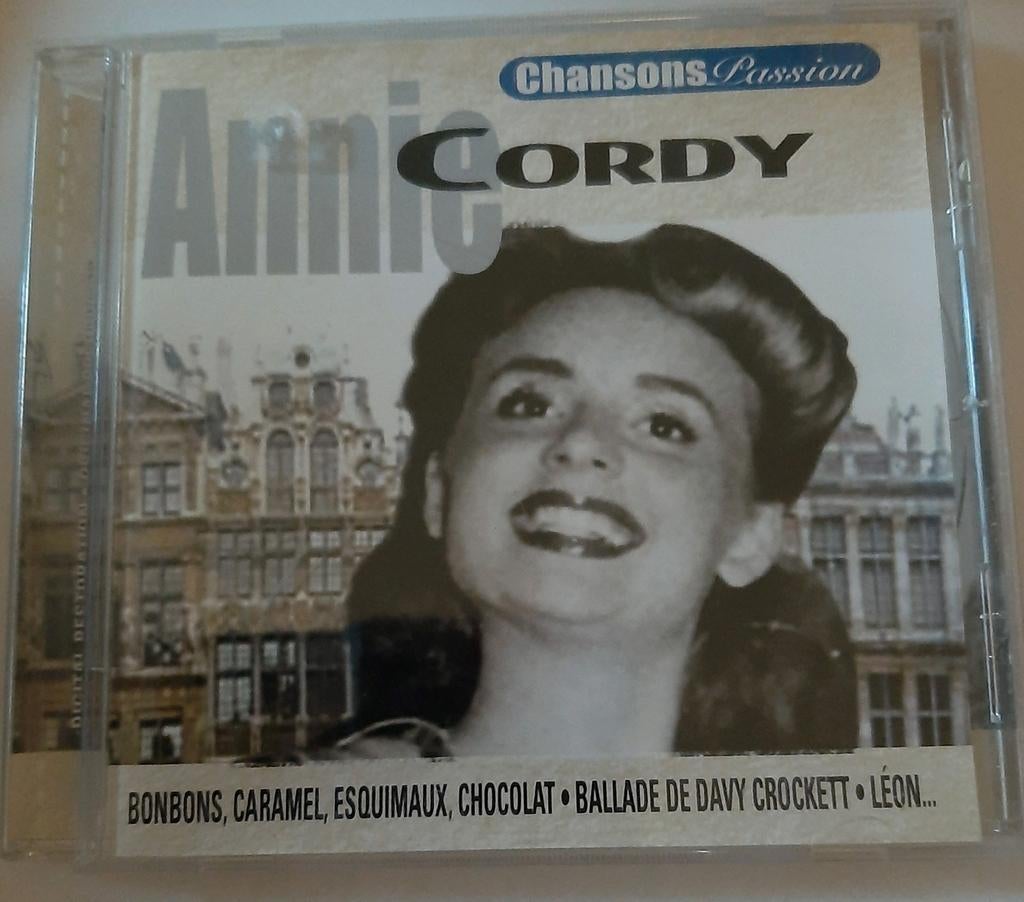 Cd - Annie cordy- chansons passion, Ophalen of Verzenden, Gebruikt