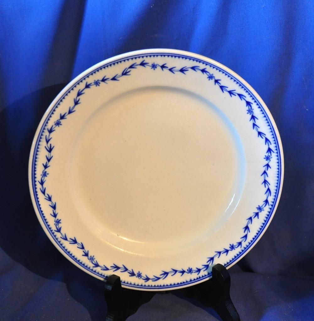 assiette plate tournai au laurier fleuri (s204), Enlèvement ou Envoi
