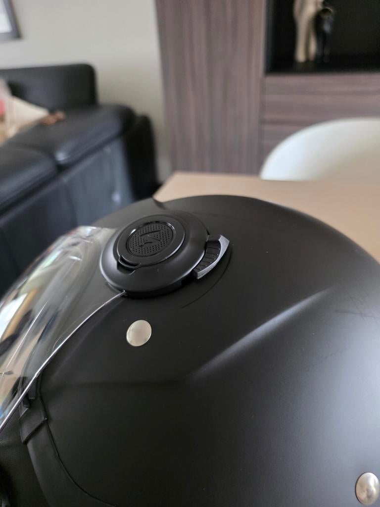Nieuwe matzwarte helm Scorpion Exo .nog nooit gedragen ., Ophalen, Nieuw, Extra small of kleiner, Scorpion