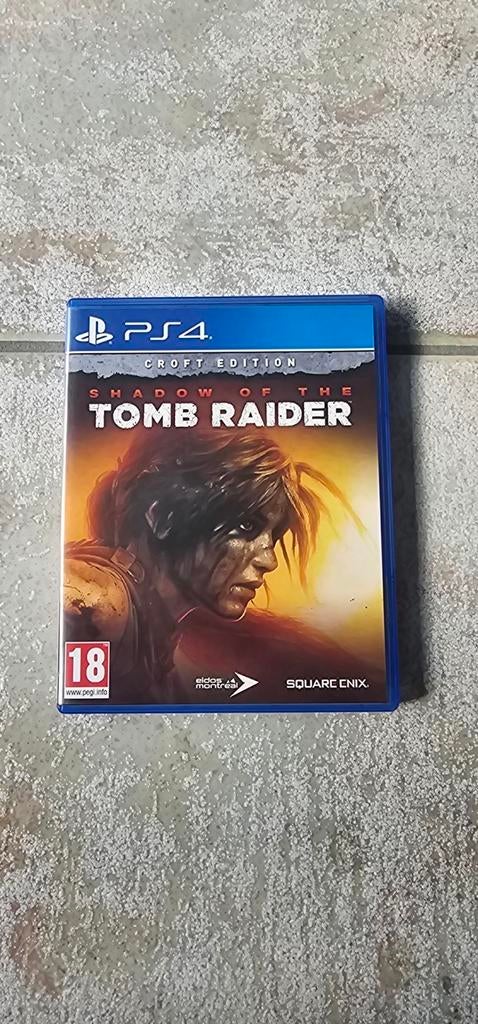 Ps4 game shadow of  tomb raider, Consoles de jeu & Jeux vidéo, Enlèvement ou Envoi