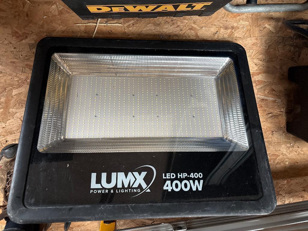 Werflamp, Ophalen, Gebruikt, 200 tot 500 watt, Lamp met armatuur