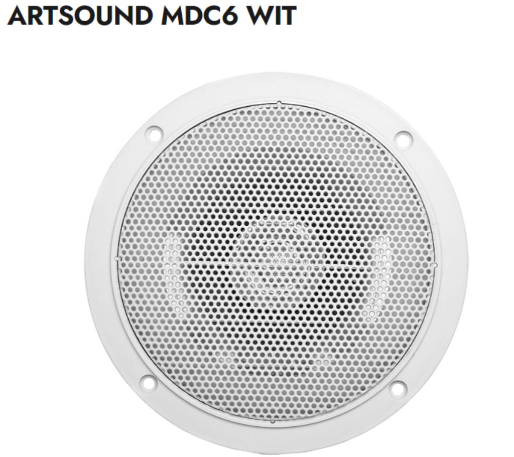 De Artsound MDC6 waterproof inbouw speakers, Neuf, Enlèvement ou Envoi, 60 à 120 watts, Haut-parleur central