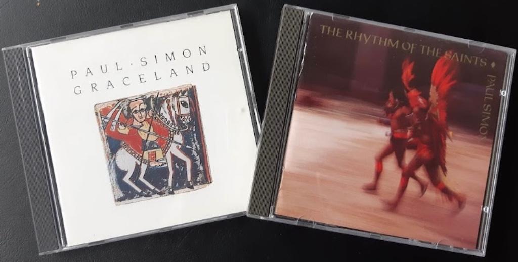 PAUL SIMON - Graceland & Rhythm of the saints (2 CDs ), Ophalen of Verzenden, Zo goed als nieuw