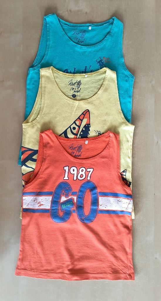 Set van 3 tanktops Knot So Bad, maat 104, Gebruikt, Knot so bad, Ophalen of Verzenden, Shirt of Longsleeve
