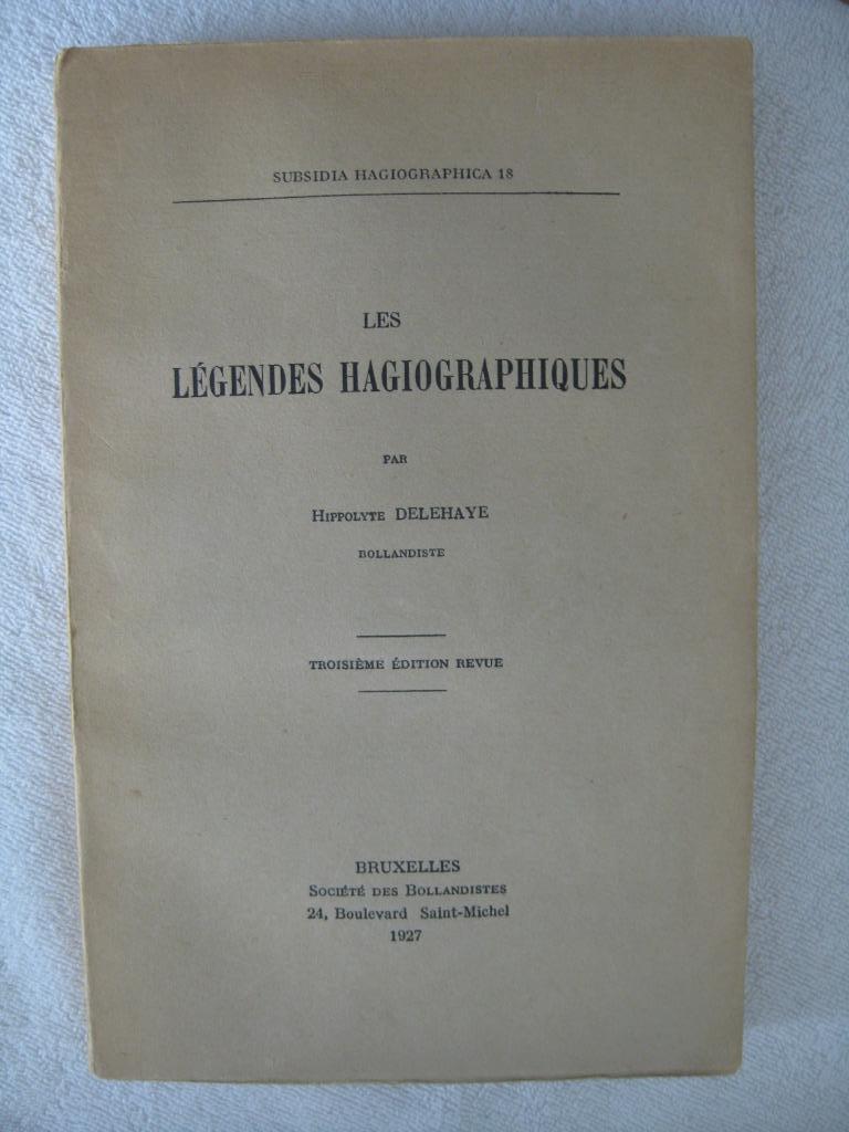 Hagiographie – Hippolyte Delehaye – édition 1927 – rare, Enlèvement ou Envoi, Utilisé
