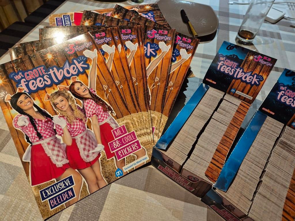 K3 DE DRIE BIGGETJES.KOOPJE!KOOPJE!30Complete sets voor €60., Ophalen of Verzenden