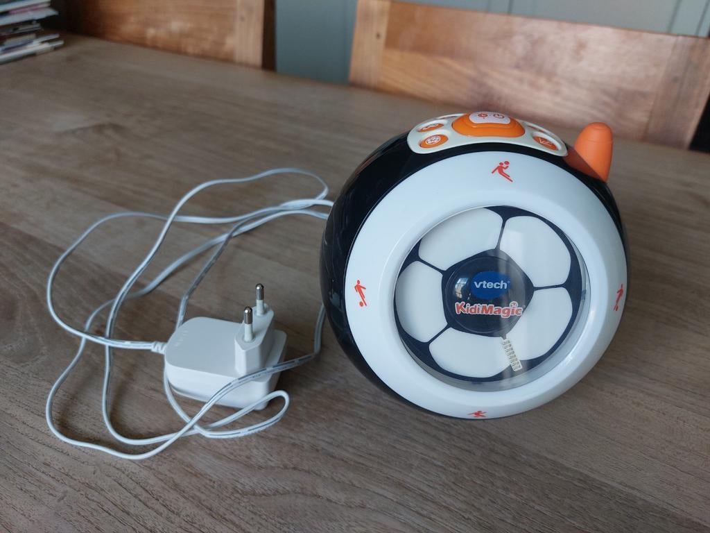 Vtech kidimagic wekker voetbal, Ophalen of Verzenden, Gebruikt
