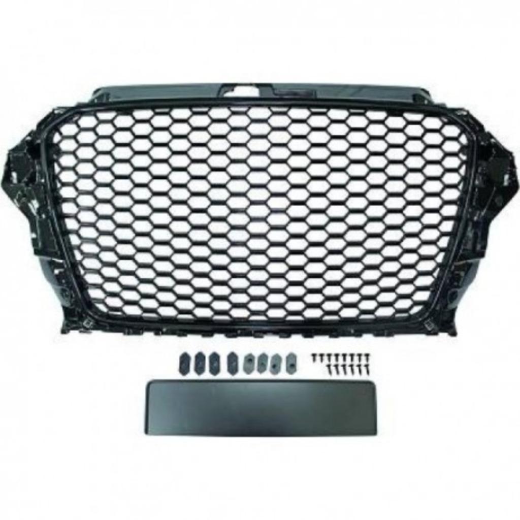 CALANDRE LOOK RS3 NOIR AUDI A3 8V (12-16) SANS PDC, Ophalen