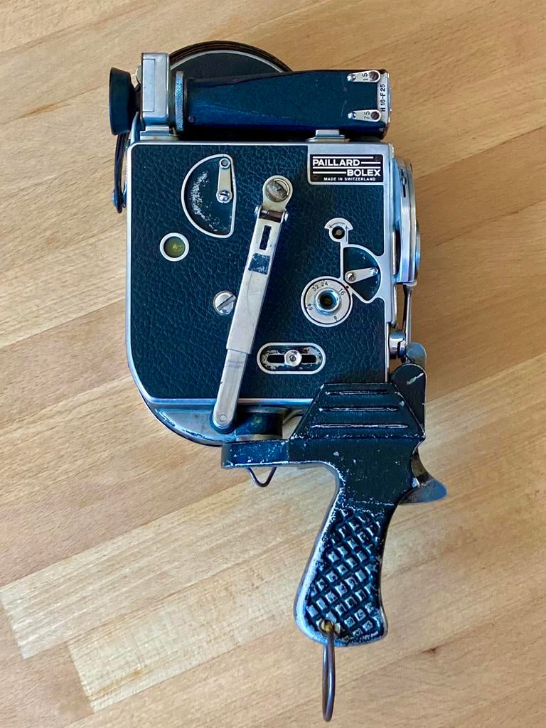 Bolex Paillard H16, Ophalen, Voor 1940, Filmcamera