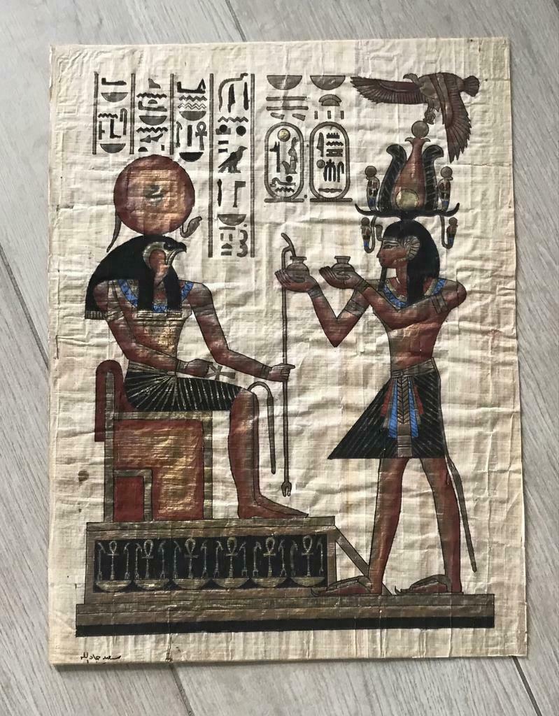 Beschilderde papyrus, Verzenden