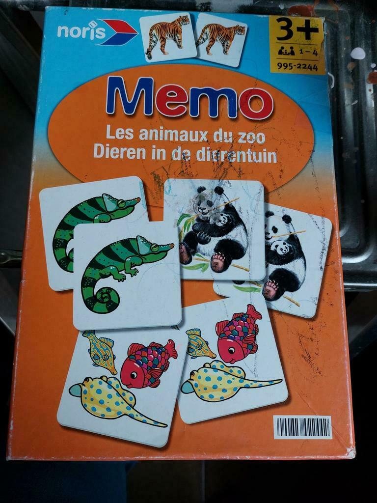 Mémo "Les animaux du zoo", Enlèvement ou Envoi, Utilisé