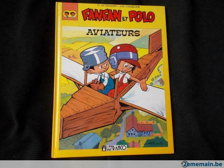 Fanfan et Polo Aviateurs (Dino Attanasio) septembre 1991, Livres, Une BD, Enlèvement, Comme neuf
