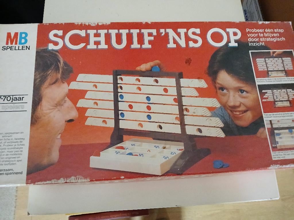 Schuif 'ns op, Hobby en Vrije tijd, Ophalen of Verzenden, Gebruikt