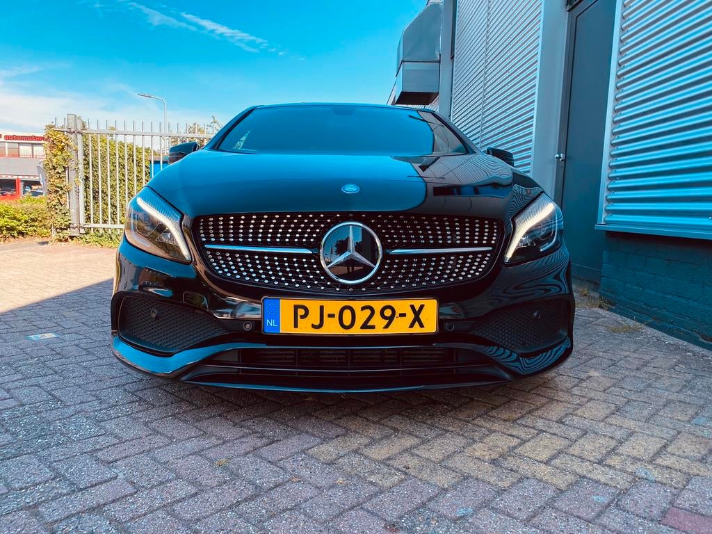 Mercedes A200 CDI AMG Line | Zeer Nette Staat, Auto's, Zwart, Zwart, Diesel, Particulier