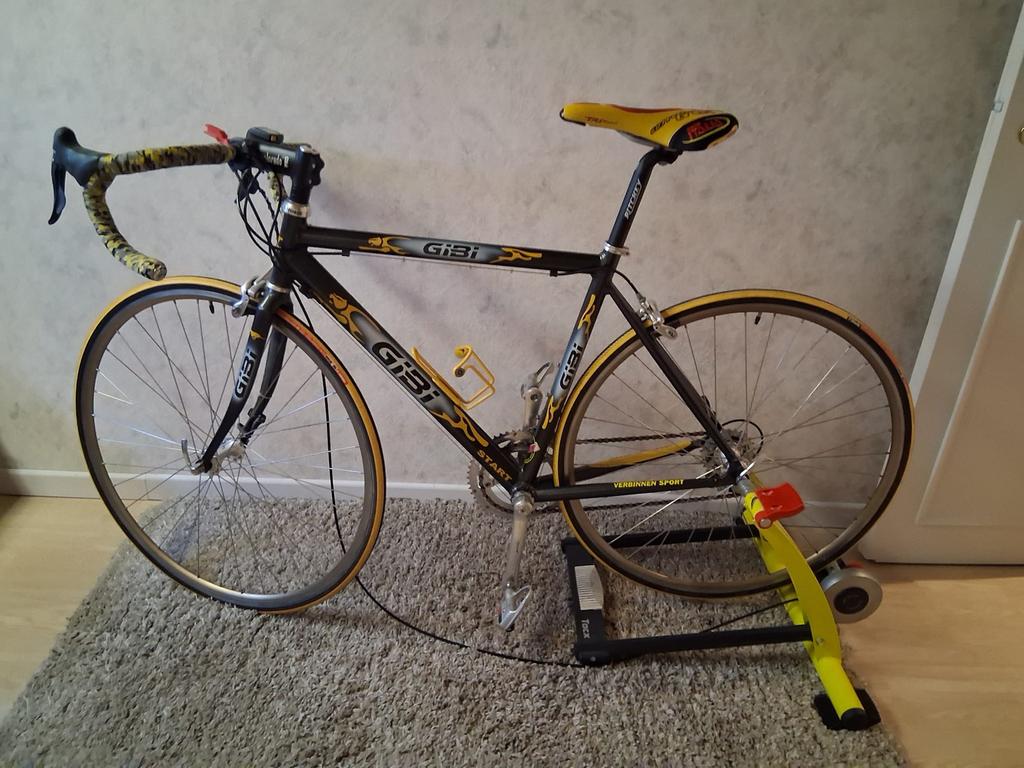 GIBI koersfiets + TACX, Enlèvement, Comme neuf