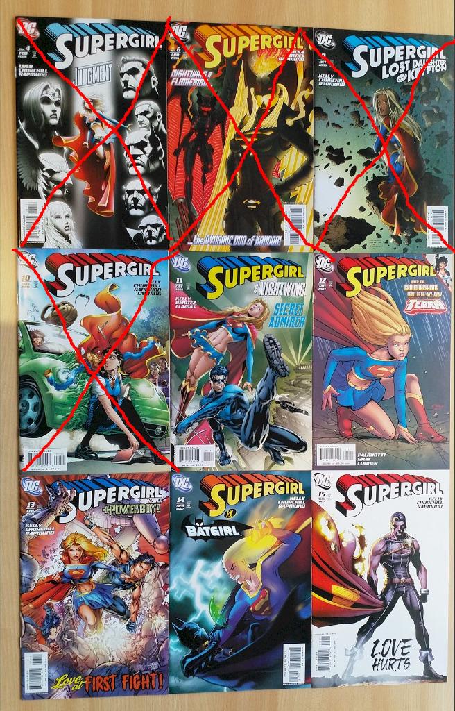 DC Comics - Supergirl (2005) # 11-15, Meerdere comics, Ophalen of Verzenden, Gelezen, Amerika