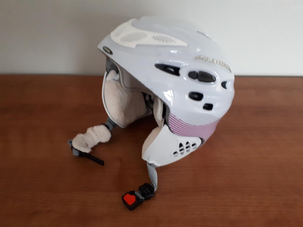 Skihelm Alpina dames, Sport en Fitness, Overige typen, Zo goed als nieuw, Ski, Ophalen