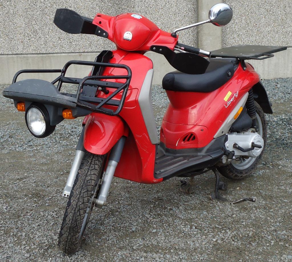 Piaggio liberty 50cc - B-klasse - idiaal voor courierdienst, Fietsen en Brommers, Ophalen, Overige modellen, 50 cc, Klasse B (45 km/u)