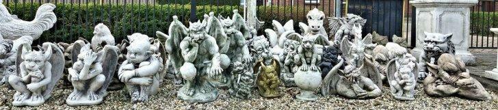 Gargoyle draken trollen tuinbeeld van beton, Tuin en Terras, Ophalen, Nieuw, Beton, Overige typen
