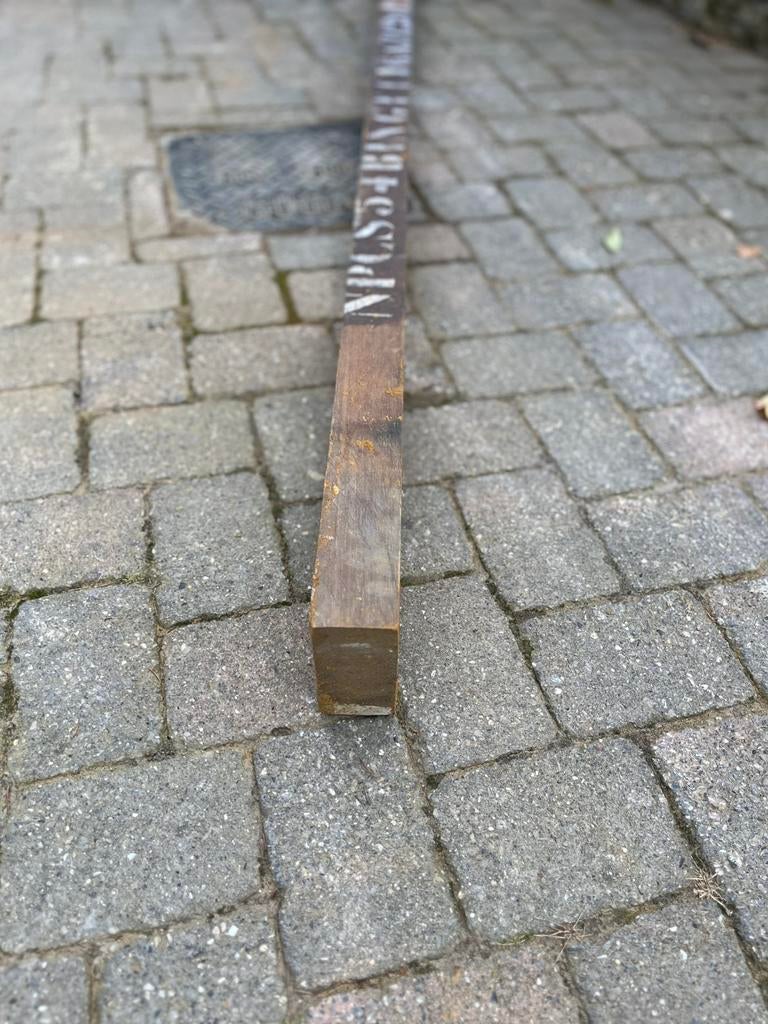 Azobe balk 5,5 cm x 11,5 cm x 2,9 m, Ophalen, Nieuw, Hardhout, 250 cm of meer