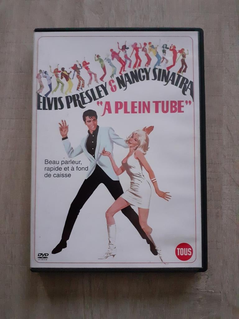 A plein tube "Speedway" (Elvis Presley,Nancy Sinatra) dvd, Cd's en Dvd's, Dvd's | Klassiekers, Zo goed als nieuw, Ophalen of Verzenden