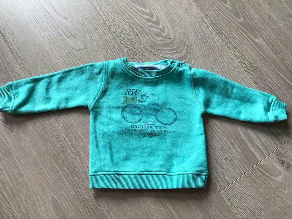 River Woods sweater maat 62, Kinderen en Baby's, River Woods, Ophalen of Verzenden, Zo goed als nieuw, Truitje of Vestje