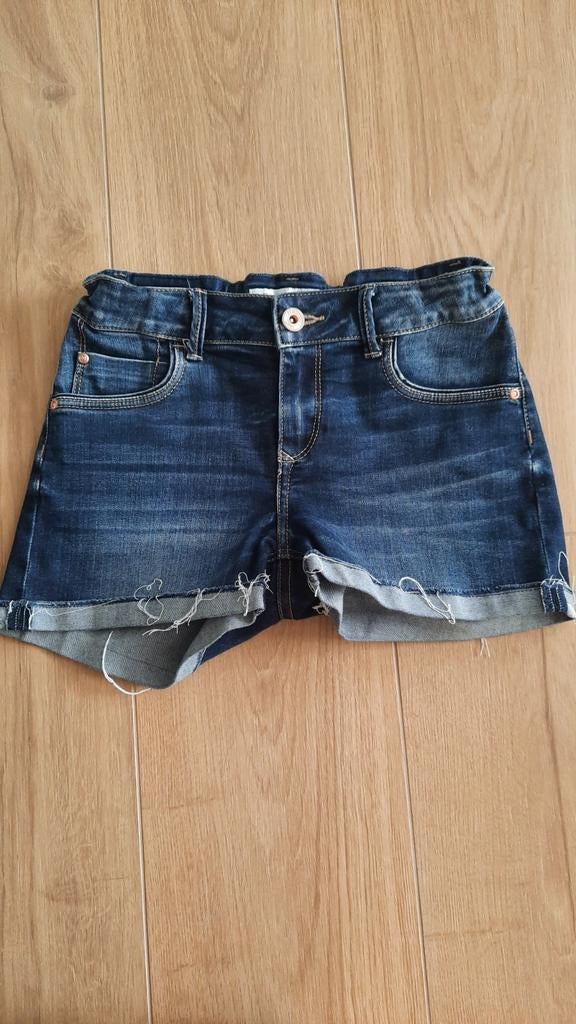Jeanshort Vingino maat 158, Broek, Meisje, Ophalen of Verzenden, Zo goed als nieuw