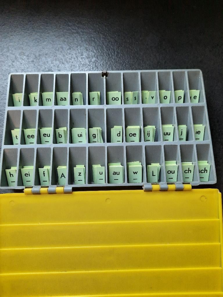 Letterdoos, Kinderen en Baby's, Ophalen of Verzenden, Gebruikt, Taal en Lezen
